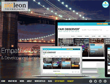 Tablet Screenshot of netleon.com